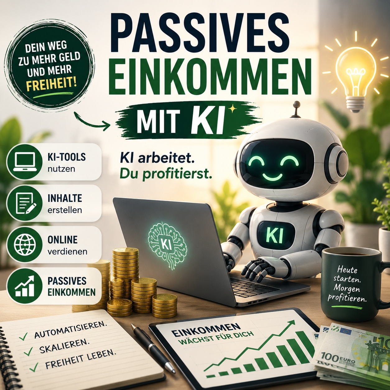 Passives Einkommen mit KI